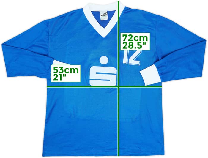 1980s Puma Template L/S Shirt #12 - 8/10 - (L)