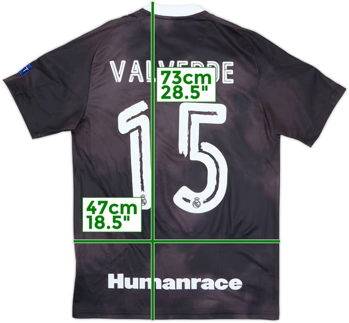 2020-21 Real Madrid Humanrace Shirt Valverde #15 (S)