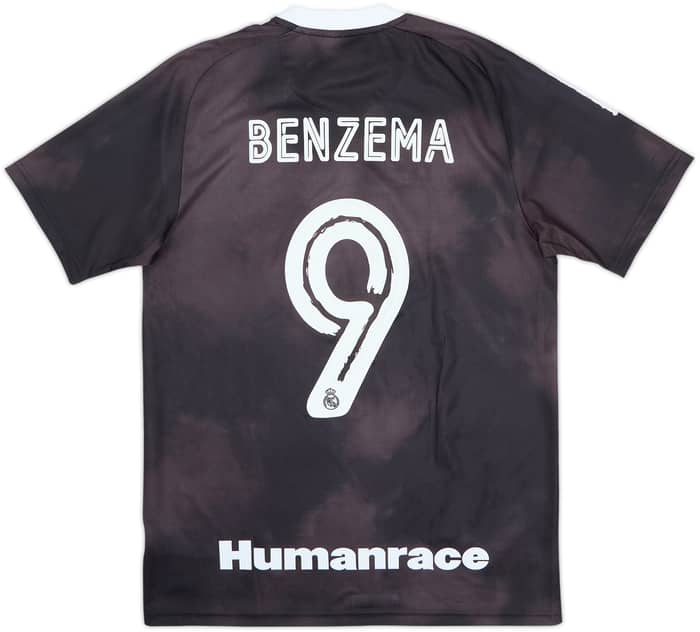 2020-21 Real Madrid Humanrace Shirt Benzema #9 (S)