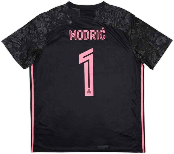 2020-21 Real Madrid Third Shirt Modric #1 (XL)