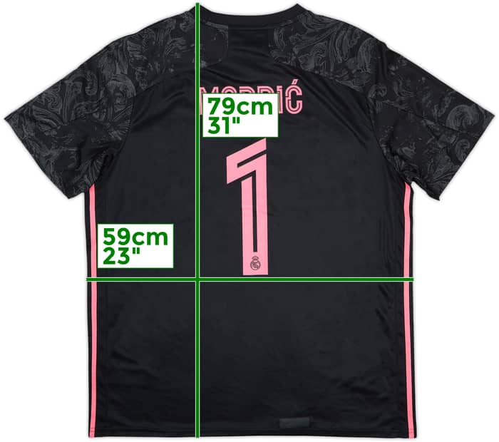 2020-21 Real Madrid Third Shirt Modric #1 (XL)