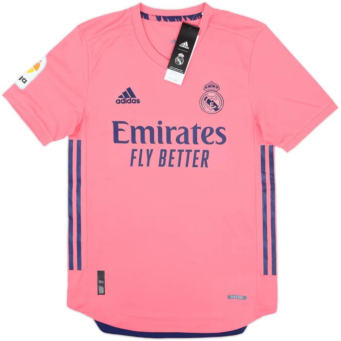 2020-21 Real Madrid Authentic Away Shirt Benzema #9 (S)