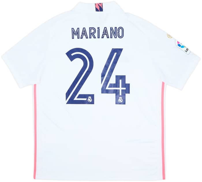 2020-21 Real Madrid Home Shirt Mariano #24 (XL)