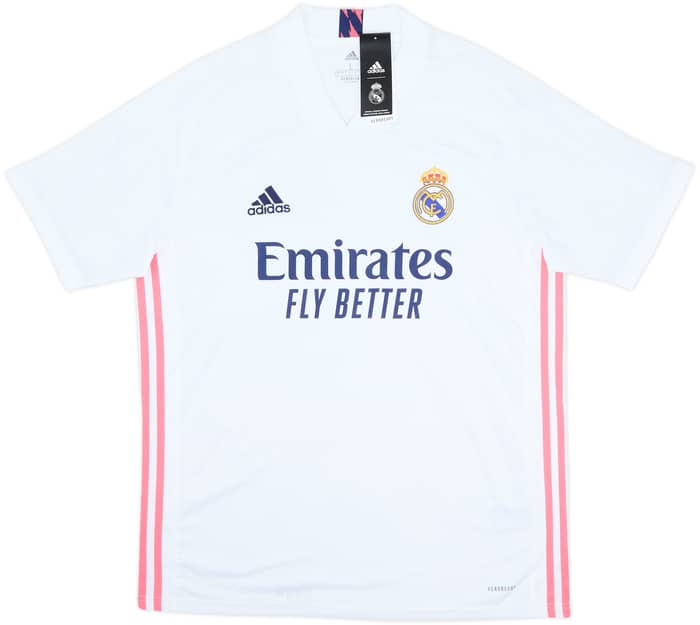 2020-21 Real Madrid Home Shirt Sergio Ramos #4 (L)