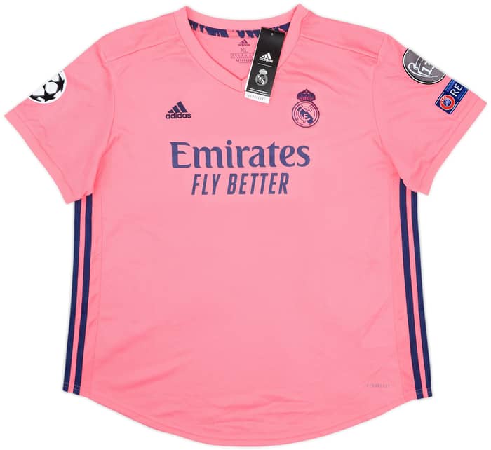 2020-21 Real Madrid Away Shirt Sergio Ramos #4 (Women's XL)