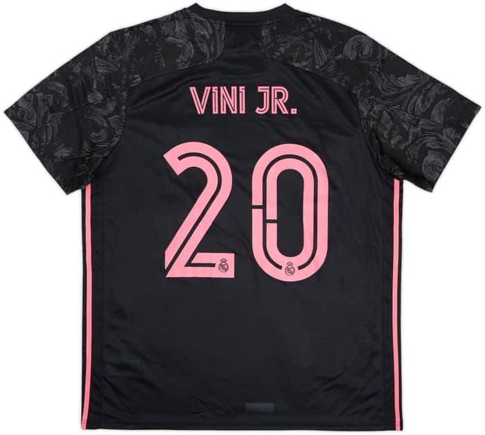2020-21 Real Madrid Third Shirt Vini Jr. #20 (XL)
