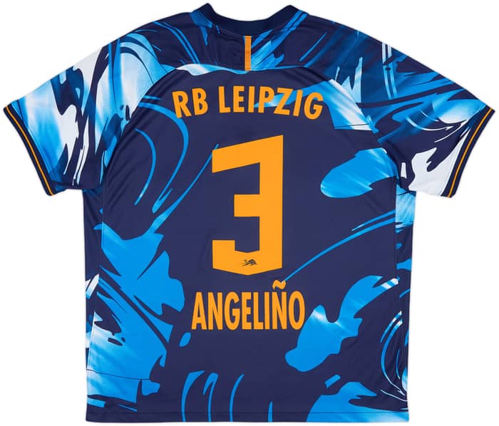 2020-21 RB Leipzig Third Shirt Angelino #3 - 10/10 - (XL)