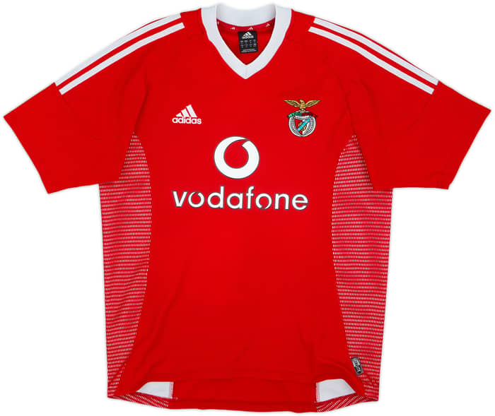 2002-03 Benfica Home Shirt Simao #20 - 8/10 - (M)