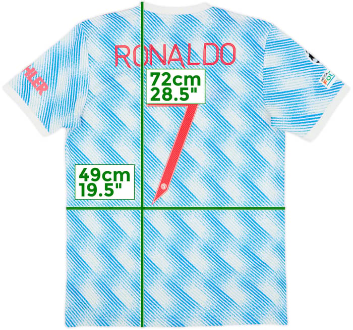 2021-22 Manchester United Away Shirt Ronaldo #7 - 8/10 - (M)