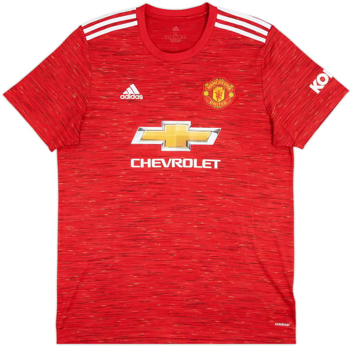 2020-21 Manchester United Home Shirt Cavani #7 - 10/10 - (XL)