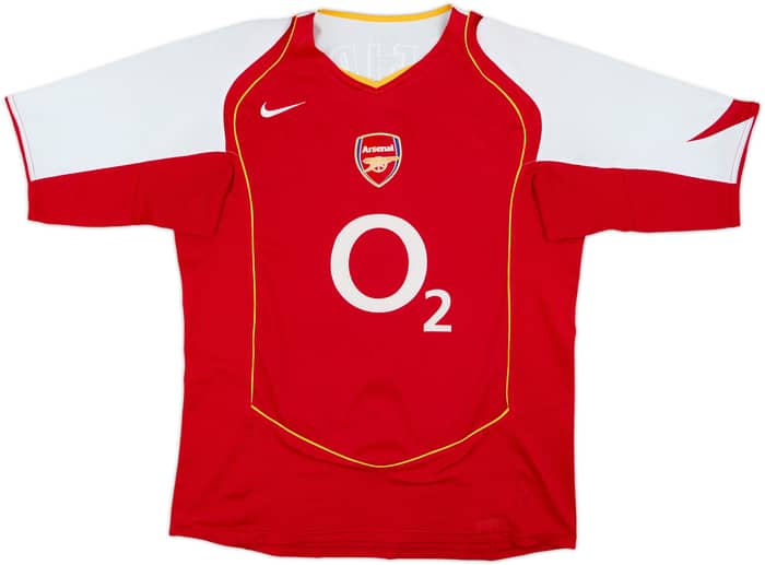 2004-05 Arsenal Home Shirt Vieira #4 - 8/10 - (L)