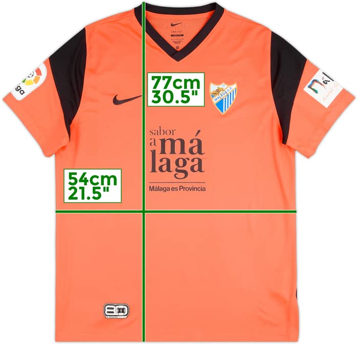 2011-12 Malaga Away Shirt - 6/10 - (XL)