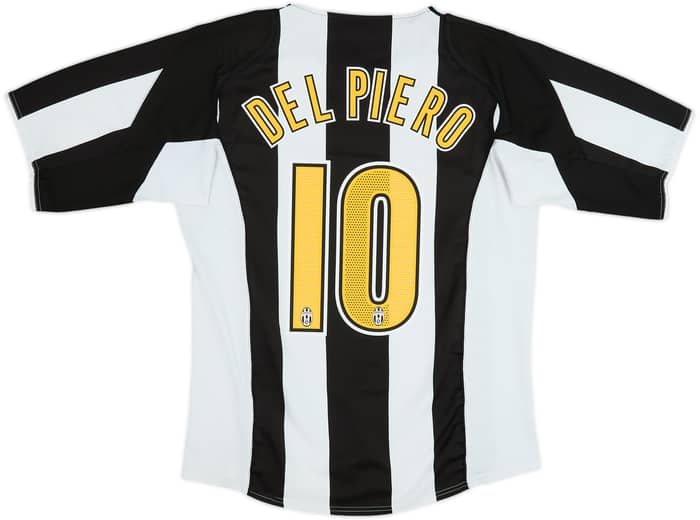 2004-05 Juventus Home Shirt Del Piero #10 - 6/10 - (M)