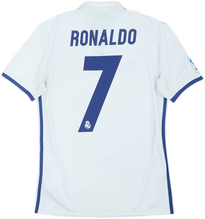 2016-17 Real Madrid Home Shirt Ronaldo #7 - 6/10 - (XS)
