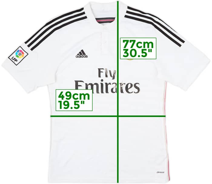 2014-15 Real Madrid Local Camiseta - 5/10 - (M)