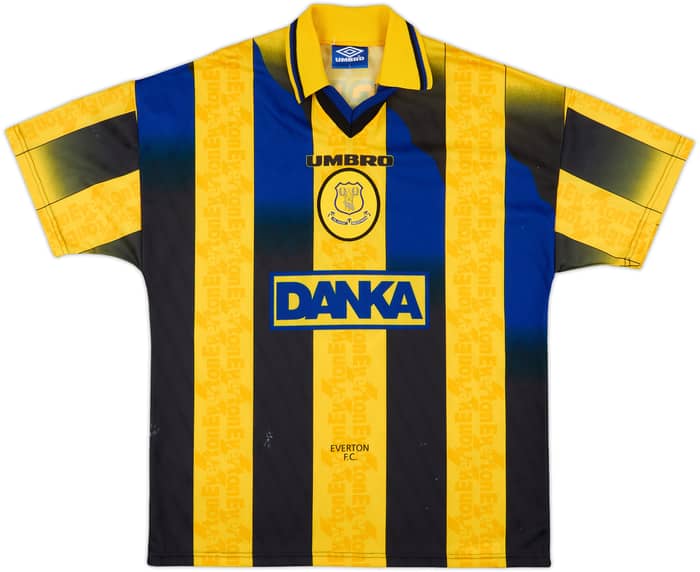 1996-98 Everton Away Shirt Ferguson #9 - 5/10 - (L)