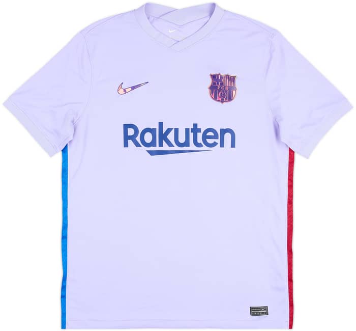 2021-22 Barcelona Away Shirt Pedri #16 - 7/10 - (L)