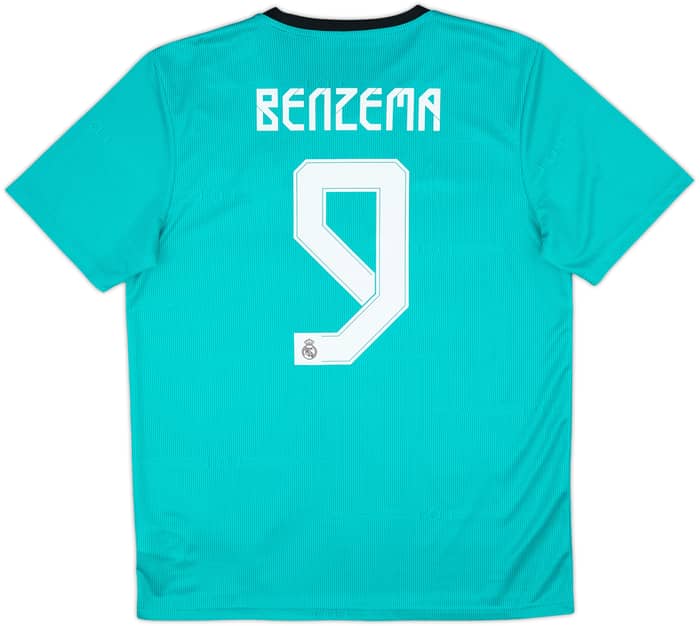 2021-22 Real Madrid Third Shirt Benzema #9 - 10/10 - (L)
