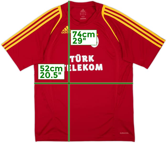 2009-10 Galatasaray adidas Training Shirt - 8/10 - (M)