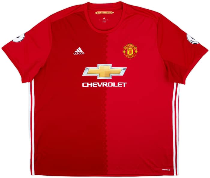 2016-17 Manchester United Home Shirt Ibrahimovic #9 - 7/10 - (4XL)
