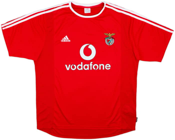 2003-04 Benfica Home Shirt Simao #20 - 8/10 - (XL)