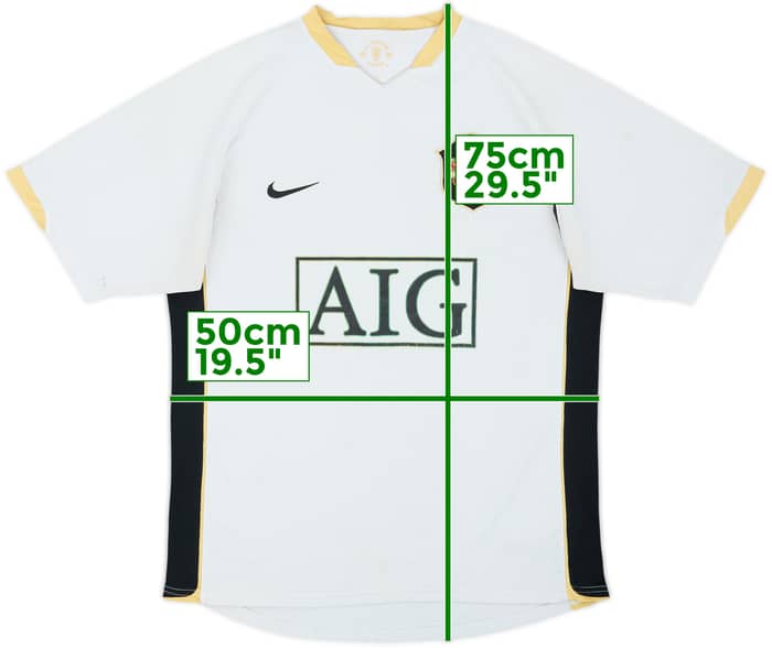 2006-08 Manchester United Away Shirt - 4/10 - (M)