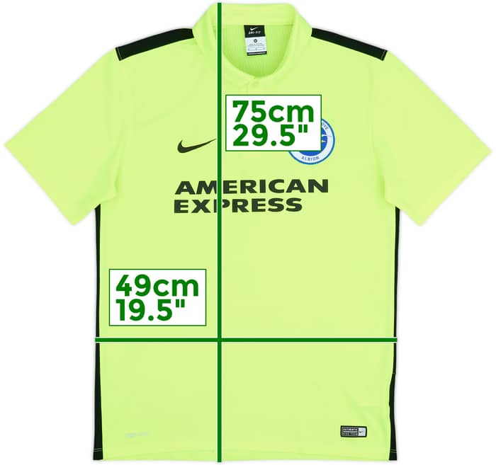 2015-16 Brighton Away Shirt - 10/10 - (M)