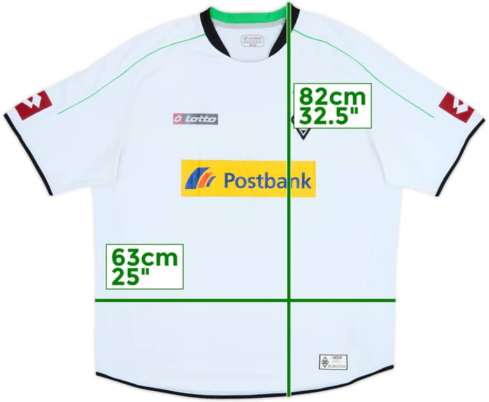 2012-13 Borussia Monchengladbach Home Shirt - 5/10 - (XXL)
