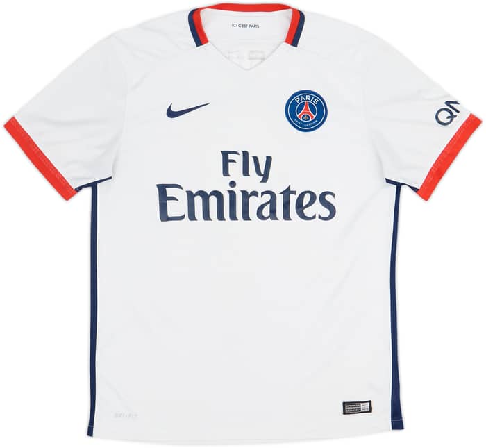 2015-16 Paris Saint-Germain Away Shirt Cavani #9 - 7/10 - (M)