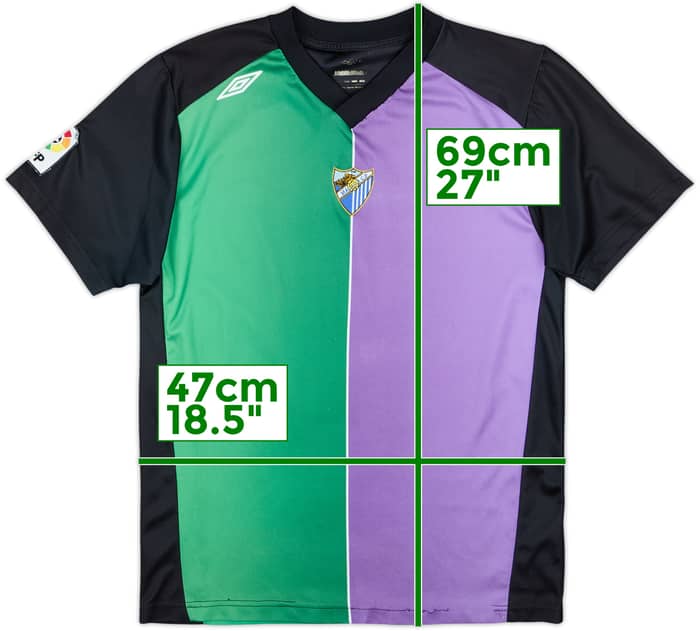 2006-08 Malaga Away Shirt - 6/10 - (XL.Boys)