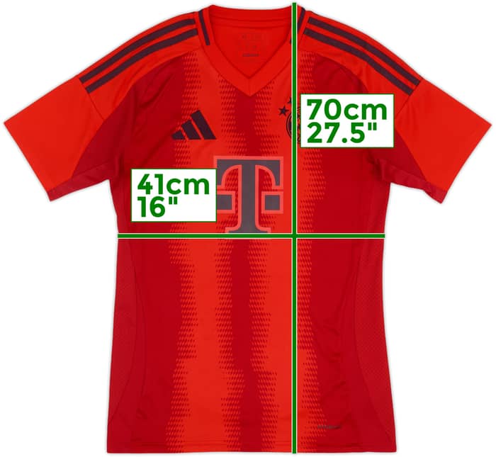 2024-25 Bayern Munich Home Shirt - 10/10 - (XS)