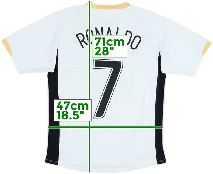 2006-08 Manchester United Away Shirt Ronaldo #7 - 6/10 - (S)