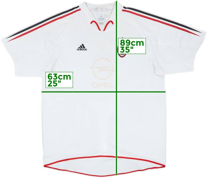2004-05 AC Milan Away Shirt - 4/10 - (XL)
