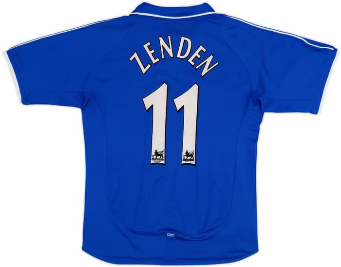 2001-03 Chelsea Home Shirt Zenden #11 - 7/10 - (S)