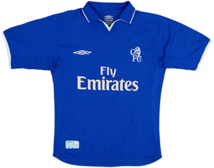 2001-03 Chelsea Home Shirt Zenden #11 - 7/10 - (S)