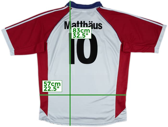 1998-99 Bayern Munich CL Shirt Matthaus #10 - 8/10 - (L)