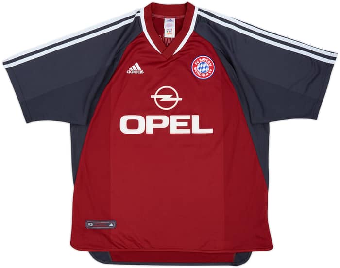 2001-02 Bayern Munich Home Shirt Jancker #19 - 8/10 - (XL)