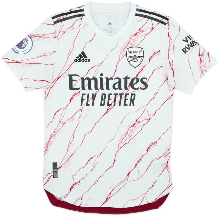 2020-21 Arsenal Authentic Away Shirt Saka #7 - 9/10 - (S)