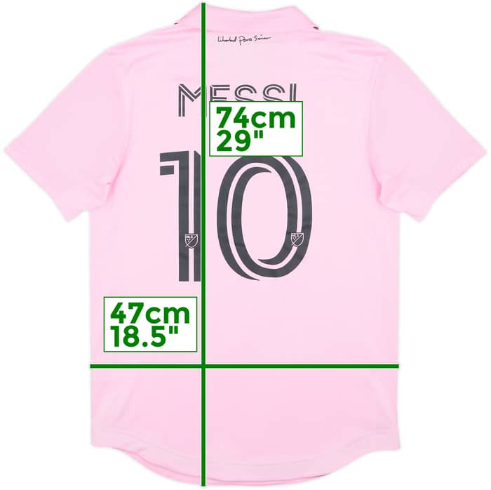 2023 Inter Miami Authentic Home Shirt Messi #10 - 8/10 - (S)