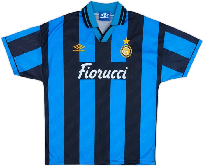 1994-95 Inter Milan Home Shirt - 9/10 - (M)