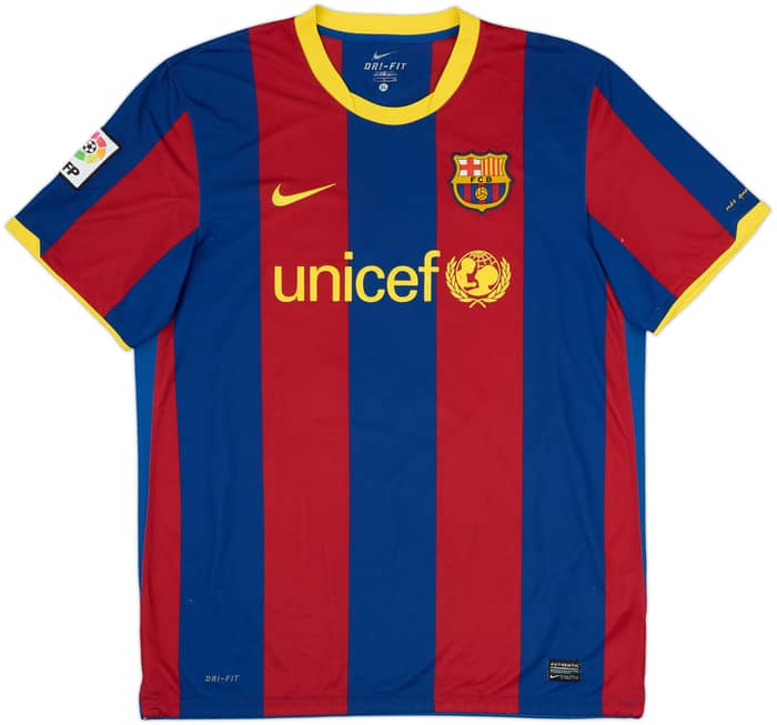 2010-11 Barcelona Home Shirt Messi #10 - 5/10 - (XL)