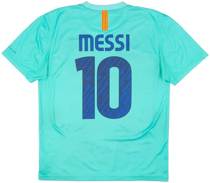 2010-11 Barcelona Basic Away Shirt Messi #10 - 5/10 - (M)