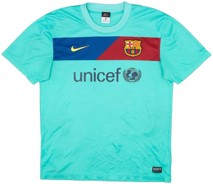 2010-11 Barcelona Basic Away Shirt Messi #10 - 5/10 - (M)