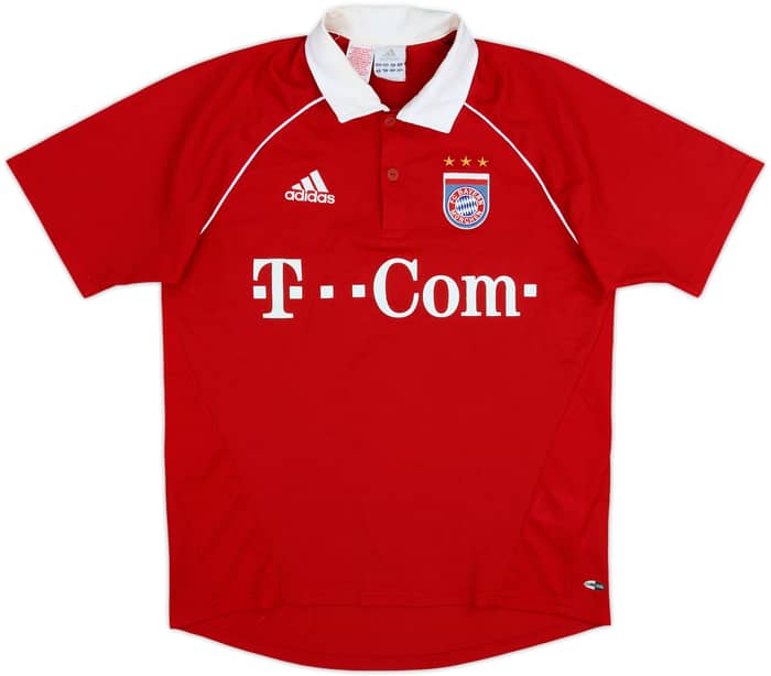 2005-06 Bayern Munich Home Shirt Lahm #21 - 7/10 - (15-16 Years)