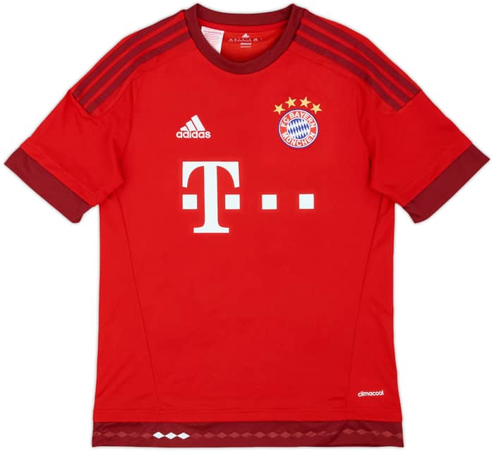 2015-16 Bayern Munich Home Shirt Ribery #7 - 9/10 - (XL.Boys)