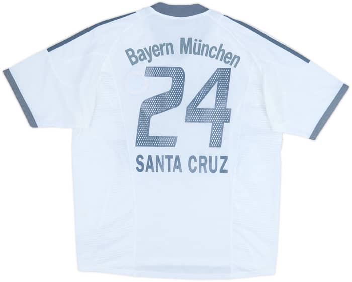 Camiseta de visitante del Bayern Munich 2002-03 Santa Cruz #24 - 4/10 - (L)