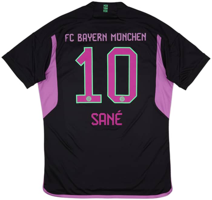 2023-24 Bayern Munich Away Shirt Sane #10 - 9/10 - (L)