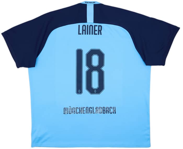 2019-20 Borussia Monchengladbach Away Shirt Lainer #18 - 6/10 - (4XL)