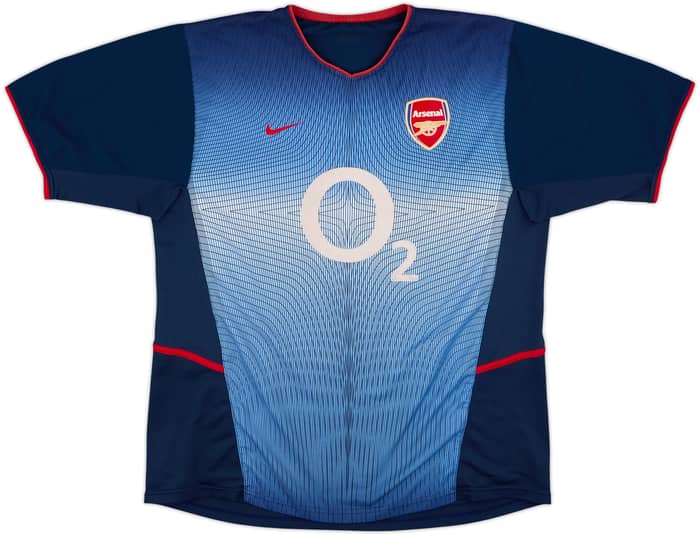 2002-04 Arsenal Away Shirt Henry #14 - 8/10 - (L)