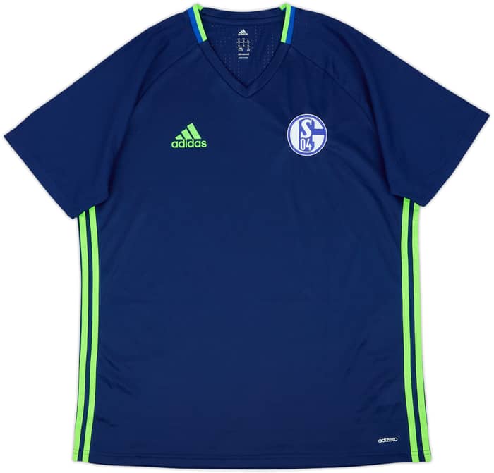 Camiseta adizero de entrenamiento del Schalke 2016-17 - 10/10 - (XL)